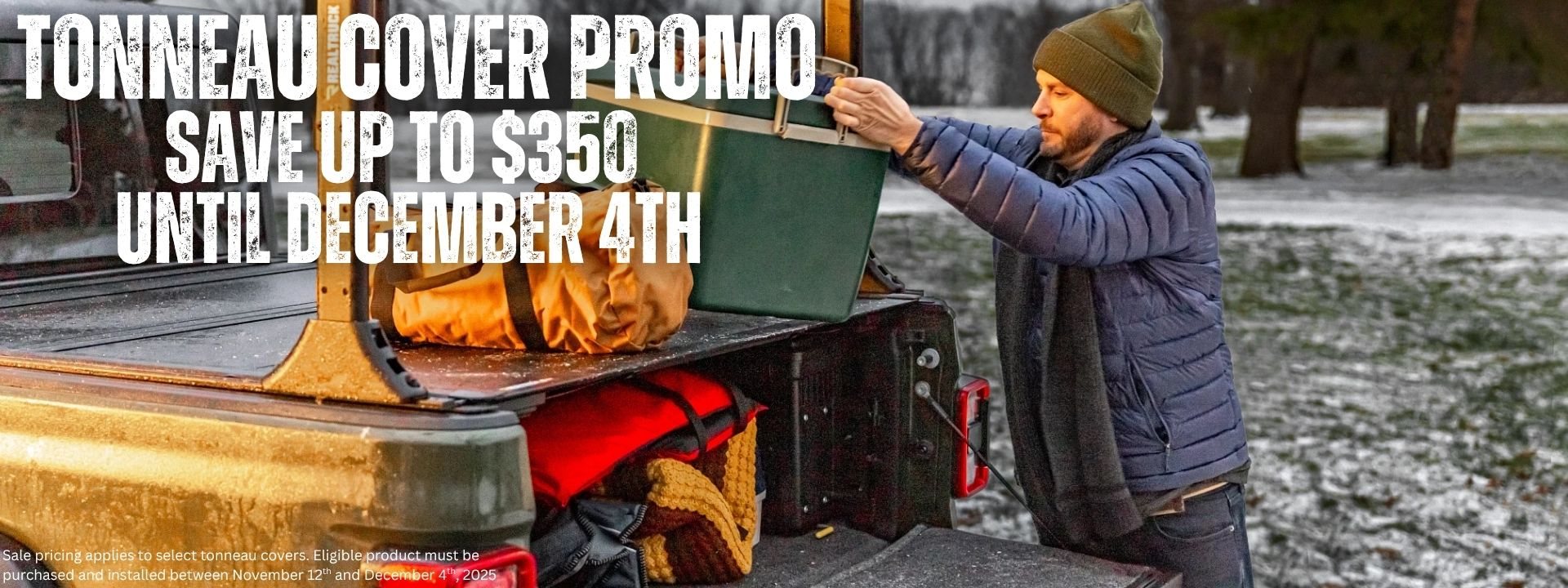 Upgrade your truck with a new tonneau cover!